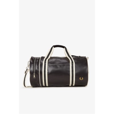 всички,чанти,fred,perry,classic,barrel,bag,black,ecrud57