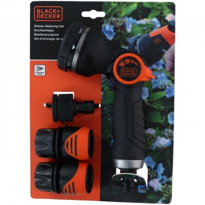 градина,/,на,открито,аксесоари,на,разпродажба,black,and,decker,black,decker,4pc,watering,set,black,orange