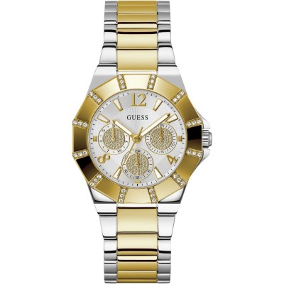 часовник,часовници,аксесоари,на,разпродажба,guess,guess,sunray,watch,gw0616l2,two,tone,and,silver
