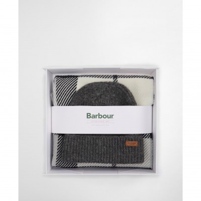 шал,всички,шапки,barbour,pendle,beanie,blair,scarf,gift,set,monochrome
