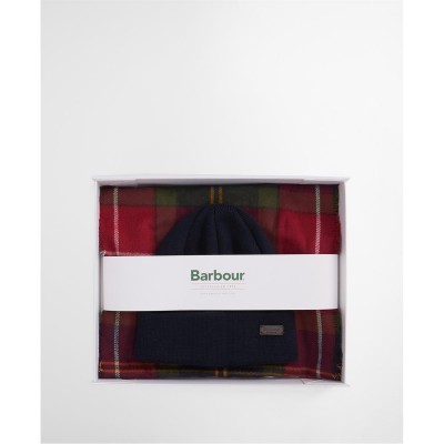 шал,плажни,шапки,аксесоари,на,разпродажба,barbour,swinton,beanie,&,galingale,scarf,gift,set,winterberry,tartan
