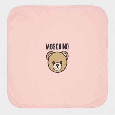 аксесоари,на,разпродажба,moschino,unisex,kids,baby,blanket,sugar,rose50209