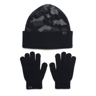разпродажба,under,armour,under,armour,armour,b,beanie,glove,combo,hat,and,glove,set,boys,black