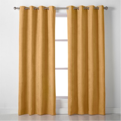 alan,symonds,velvet,chenille,eyelet,ring,top,curtains,ochre