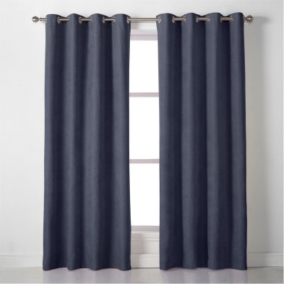 alan,symonds,velvet,chenille,eyelet,ring,top,curtains,navy