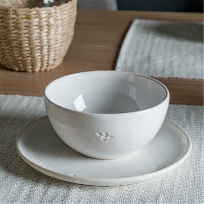 аксесоари,на,разпродажба,gallery,bee,side,plates,set,of,4,white