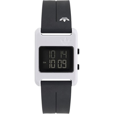 часовник,часовници,adidas,originals,pop,digital,plastic,resin,fashion,digital,watch,wht