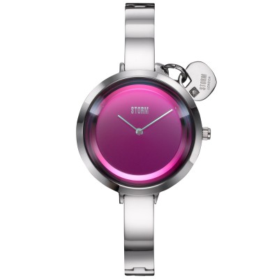 часовник,часовници,storm,mera,silver,lazer,purple,stainless,steel,watch,slvr