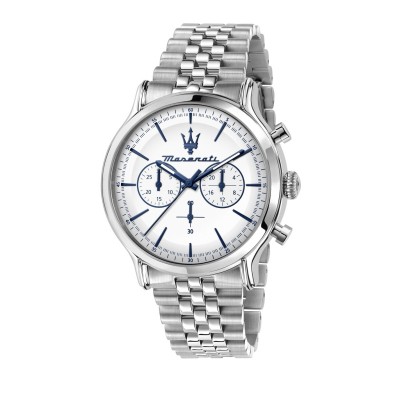 часовници,maserati,maserati,epoca,42mm,silver