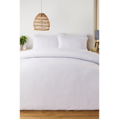 спално,бельо,и,комплекти,homelife,waffle,duvet,set,white
