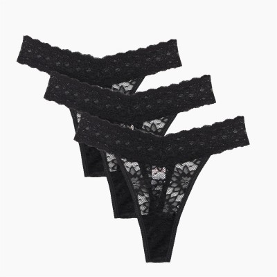 дамско,лятно,бельо,бельо,за,училище,studio,3,pack,lace,thong,black