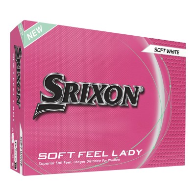 топки,за,голф,аксесоари,за,голф,игри,srixon,soft,feel,12,pack,ladies,white
