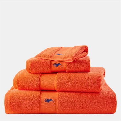хавлиена,кърпа,хавлии,аксесоари,на,разпродажба,ralph,lauren,home,rl,polo,player,towel,sailing,orange