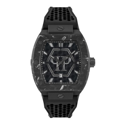 часовник,часовници,philipp,plein,hexagon,phantom,watch,black,black