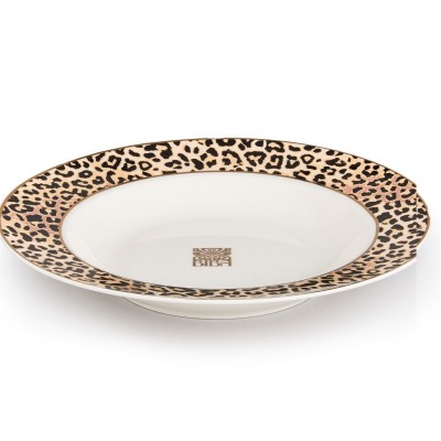 аксесоари,на,разпродажба,biba,biba,printed,soup,bowl,set,of,4,leopard,print