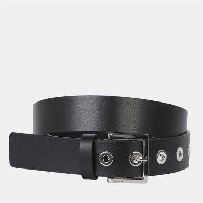 аксесоари,на,разпродажба,hugo,women's,amelia,faux,leather,belt,black