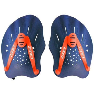 zone3,ergonomic,hand,paddle,blue,orange