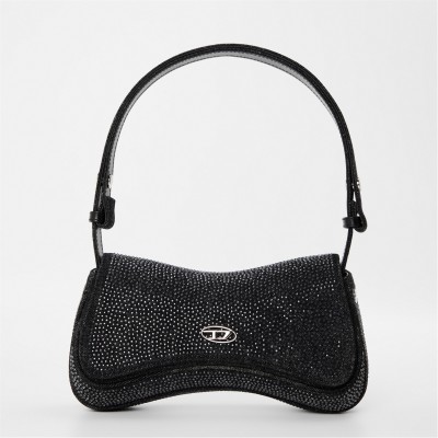 всички,чанти,аксесоари,на,разпродажба,diesel,women's,play,shoulder,bag,wshdblkdnm