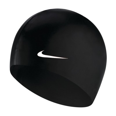 плувна,шапка,разпродажба,nike,дамски,бански,костюми,дамски,бански,костюми,плувни,аксесоари,nike,solid,silicon,swimming,cap,black,white