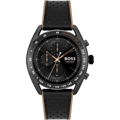 boss,men,s,centre,court,chronograph,water,resistant,analogue,quartz,watch,black