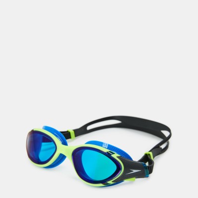 speedo,adults,biofuse,training,goggles,lime,cobalt