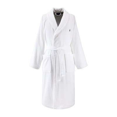 ralph,lauren,home,polo,player,robe,white