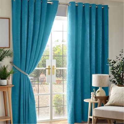 alan,symonds,chenille,blackout,ring,top,eyelet,curtains,teal