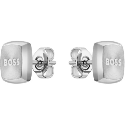 аксесоари,на,разпродажба,boss,gents,boss,yann,stainless,steel,square,earrings,silver