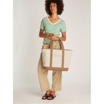 всички,чанти,tommy,hilfiger,th,summer,canvas,tote,safari,canvas