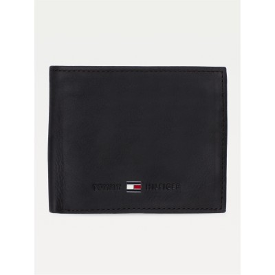 портмоне,портфейли,и,портмонета,мъжки,чанти,и,портмонета,tommy,hilfiger,johnson,small,bifold,leather,wallet,black