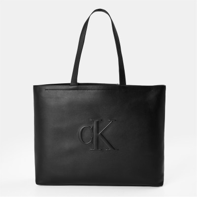 всички,чанти,calvin,klein,jeans,sculpted,slim,tote,bag,na,black
