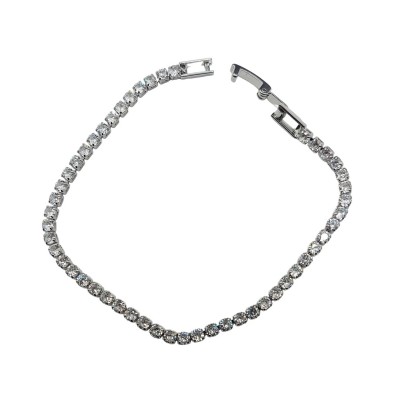 mason,knight,yager,med,cubic,round,link,tennis,bracelet,white