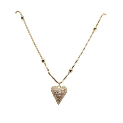 mason,knight,yager,18kt,gold,plate,stone,emb,heart,pendant,gold