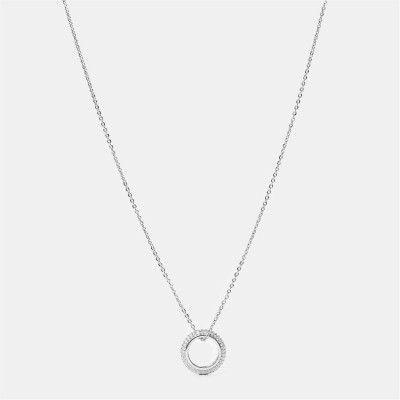 аксесоари,на,разпродажба,mason,knight,yager,circle,design,cubic,edge,necklace,white