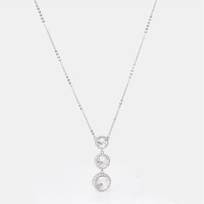 подаръци,и,играчки,mason,knight,yager,triple,cubic,stone,connect,necklace,white