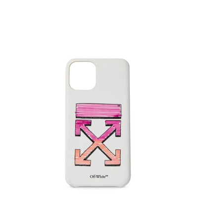 off,white,men's,iphone,11,pro,max,case,design,white,fuchsia