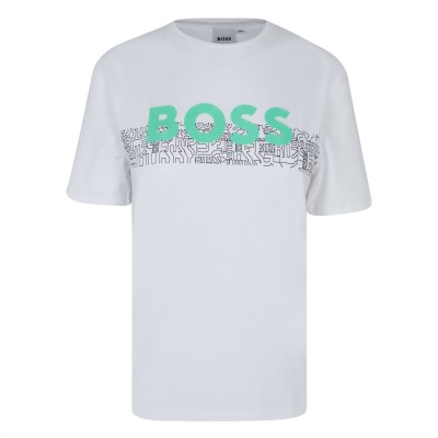 детска,тениска,детски,3/4,панталони,boss,unisex,t,shirt,and,bermuda,short,kids,clothing,