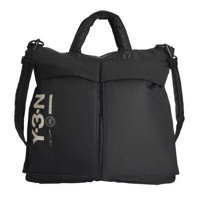 чанта,всички,чанти,аксесоари,на,разпродажба,y3,x,neighborhood,padded,tote,bag,black