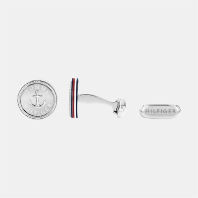 аксесоари,на,разпродажба,tommy,hilfiger,tommy,hilfiger,men’s,stainless,steel,cufflinks,silver