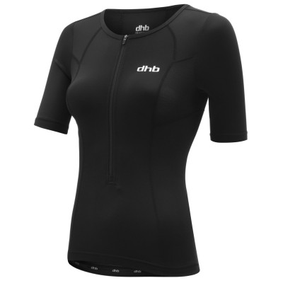 фланелка,с,къс,ръкав,дамски,тениски,дамски,топове,dhb,women's,hydron,tri,short,sleeve,top,black