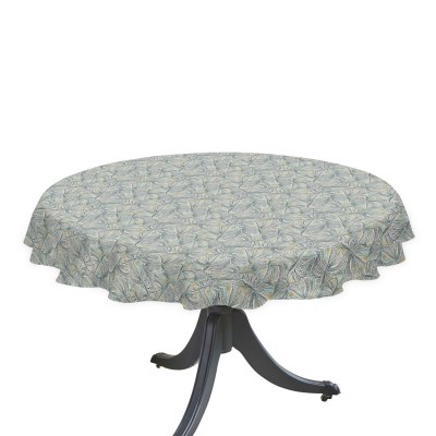 alan,symonds,monstera,tablecloth,180cm,diameter,round,light,green