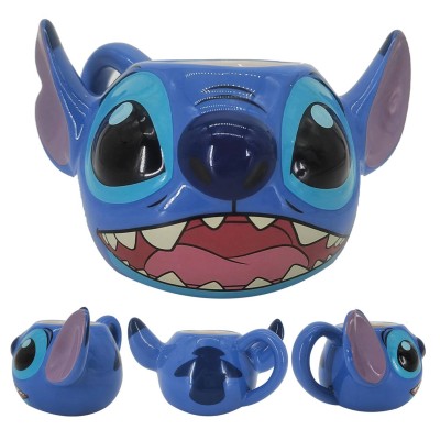 character,sculpted,mug,lilo,&,stitch
