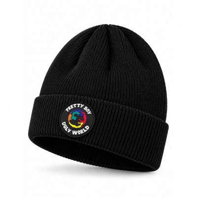 шапка,всички,шапки,зимни,аксесоари,pretty,boy,ugly,world,pbuw,knt,beanie,sn64,black