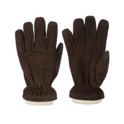 мъжки,ръкавици,зимни,аксесоари,firetrap,suede,gloves,mens,brown