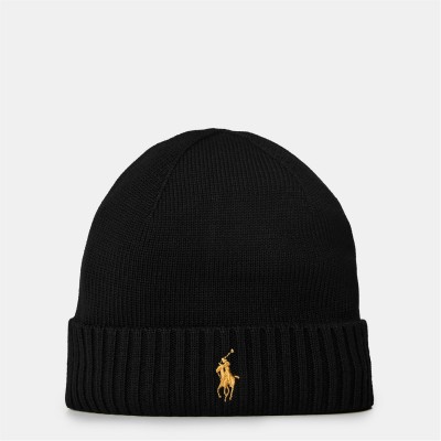 шапка,всички,шапки,зимни,аксесоари,плажни,шапки,аксесоари,на,разпродажба,мъжки,шапки,и,ръкавици,polo,ralph,lauren,pony,merino,wool,beanie,polo,black,gold