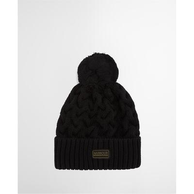 шапка,всички,шапки,зимни,аксесоари,плажни,шапки,мъжки,шапки,и,ръкавици,barbour,international,drift,cable,knit,beanie,black,shadow