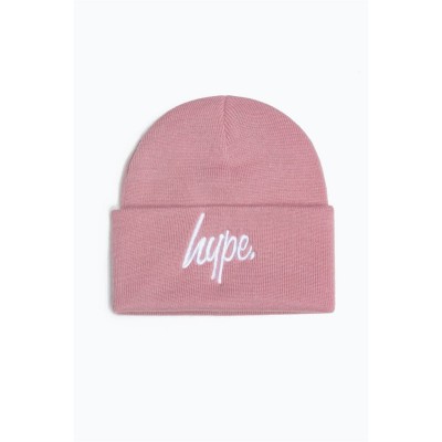 шапка,плажни,шапки,ученически,шапки,ръкавици,и,шалове,hype,script,beanie,99,dusky,pink