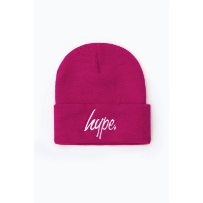 шапка,плажни,шапки,ученически,шапки,ръкавици,и,шалове,hype,script,beanie,99,fuschia
