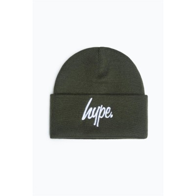 шапка,плажни,шапки,ученически,шапки,ръкавици,и,шалове,hype,script,beanie,99,olive