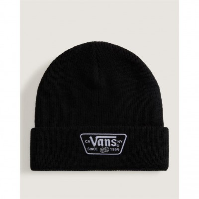 мъжка,шапка,всички,шапки,зимни,аксесоари,vans,knu,patch,beanie,mens,black